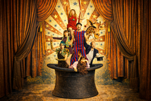 Magisch pop-up theater neemt één week lang het Zuiderpark over. 