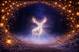 Apenheul licht op tijdens Winterheul 