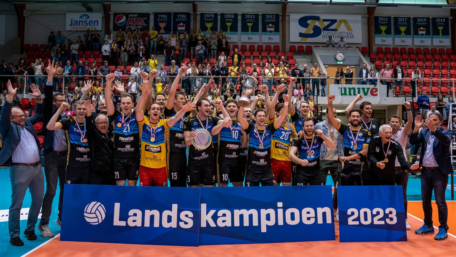 Draisma Dynamo wint voor derde keer op rij landskampioenschap
